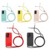 Funda-suave-con-cordon-huawei-p40-pro-5-colores 💥HUAWEI P40 PRO FUNDA DE SILICONA SUAVE PREMIUM CON CORDON 1