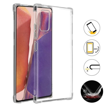 💥SAMSUNG GALAXY NOTE 20 FUNDA CARCASA TRANSPARENTE CON PROTECCION ANTIGOLPES