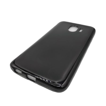 ✅SAMSUNG GALAXY J4 2018 FUNDA CARCASA DE GEL TPU NEGRA BRILLANTE