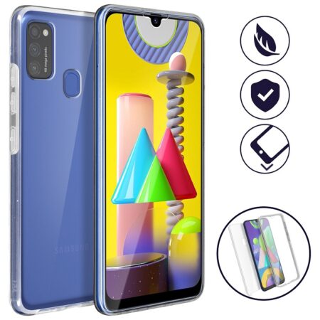 ✅Samsung Galaxy M31 Funda Carcasa Transparente Doble con Protección 360º 14 ✅Samsung Galaxy M31 Funda Carcasa Transparente Doble con Protección 360º 14