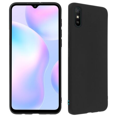 ✅Xiaomi Redmi 9A/9AT/9i Funda Carcasa de TPU Flexible Mate Negra 2 ✅Xiaomi Redmi 9A/9AT/9i Funda Carcasa de TPU Flexible Mate Negra 2