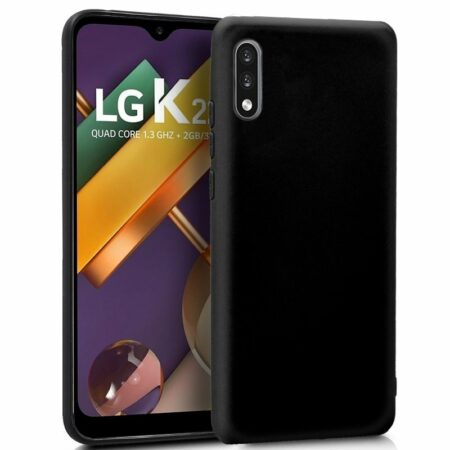 ✅LG K22 Funda Carcasa de Gel TPU Mate Negra 4 ✅LG K22 Funda Carcasa de Gel TPU Mate Negra 4