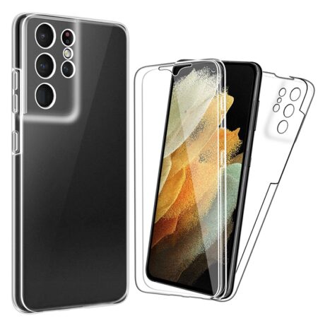 ✅Samsung Galaxy S21 Ultra Funda Carcasa Transparente Doble con Protección 360º 8 ✅Samsung Galaxy S21 Ultra Funda Carcasa Transparente Doble con Protección 360º 8