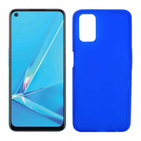 ✅OPPO A52 / A72 / A92 Funda Carcasa de Gel TPU Mate Azul 13 ✅OPPO A52 / A72 / A92 Funda Carcasa de Gel TPU Mate Azul 13