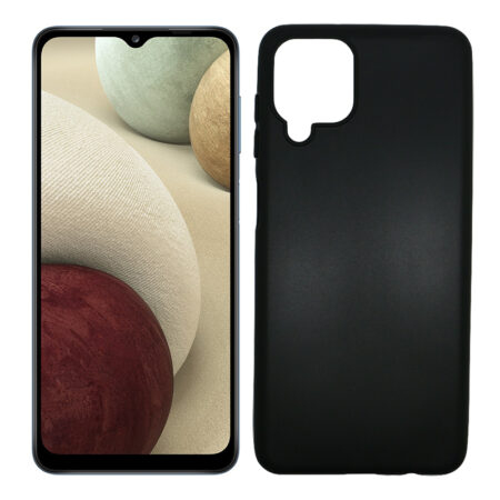 ✅Samsung Galaxy A12 5G Funda Carcasa de Gel TPU Mate Negra 9 ✅Samsung Galaxy A12 5G Funda Carcasa de Gel TPU Mate Negra 9