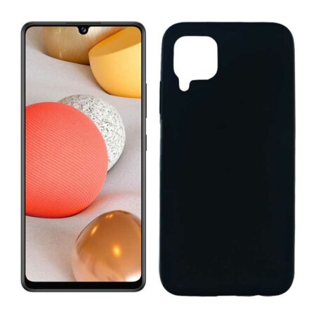 ✅Samsung Galaxy A42 5G Funda Carcasa de Gel TPU Mate Negra 1 ✅Samsung Galaxy A42 5G Funda Carcasa de Gel TPU Mate Negra 1