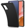 ✅Samsung Galaxy A72 5G Funda Carcasa de Gel TPU Mate Negra 1