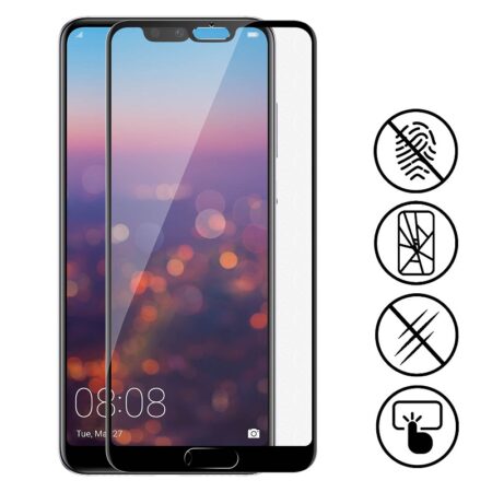 ✅Huawei P20 Protector de Cristal Templado con Marco Negro 3 ✅Huawei P20 Protector de Cristal Templado con Marco Negro 3
