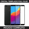 ✅Huawei Y7 2018 / Honor 7C Protector de Pantalla de Cristal Templado Full Glue 11D 1