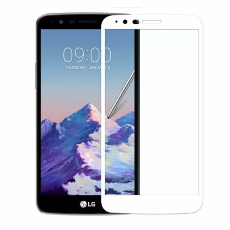 ✅LG K4 2017 Cristal Templado Premium con Marco Blanco 9H 2.5D 5 ✅LG K4 2017 Cristal Templado Premium con Marco Blanco 9H 2.5D 5