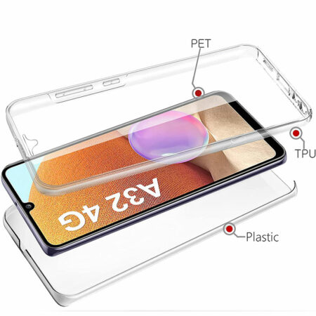 ✅Samsung Galaxy A32 4G Funda Carcasa Transparente Doble con Protección 360º 15 ✅Samsung Galaxy A32 4G Funda Carcasa Transparente Doble con Protección 360º 15