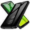 ✅Motorola Moto G7 Plus Funda Carcasa de Gel TPU Negra Brillante 1