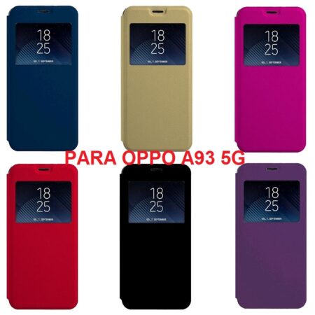✅Oppo A93 5G Funda con Ventana y Tapa Magnética 11 ✅Oppo A93 5G Funda con Ventana y Tapa Magnética 11