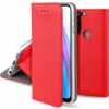 ✅Xiaomi Redmi Note 8T Funda de Tapa Smart Magnet Roja 1