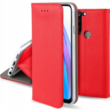 ✅Xiaomi Redmi Note 8T Funda de Tapa Smart Magnet Roja 3 ✅Xiaomi Redmi Note 8T Funda de Tapa Smart Magnet Roja 3