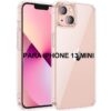✅iPhone 13 Mini Funda de TPU Transparente 2.0mm Premium con Protección de Cámara 1