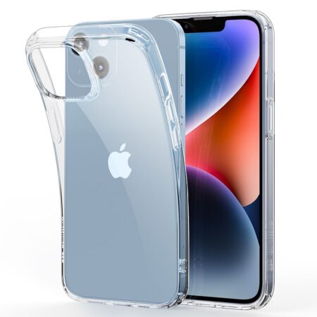 ✅iPhone 14 Funda de TPU Transparente 2.0mm Premium con Protección de Cámara