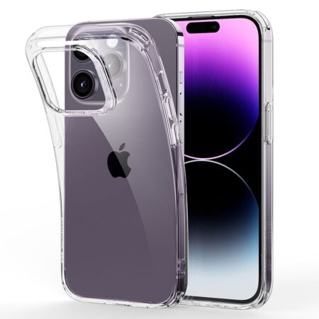 ✅iPhone 14 Pro Funda de TPU Transparente 2.0mm Premium con Protección de Cámara