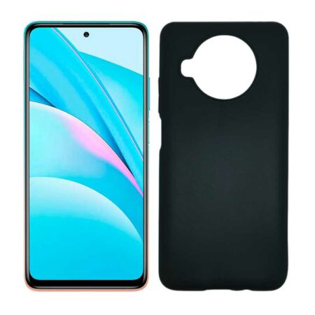 ✅Xiaomi Mi 10T Lite Funda Carcasa de Gel TPU Mate Negra