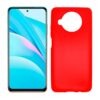 ✅Xiaomi Mi 10T Lite Funda Carcasa de Gel TPU Mate Roja