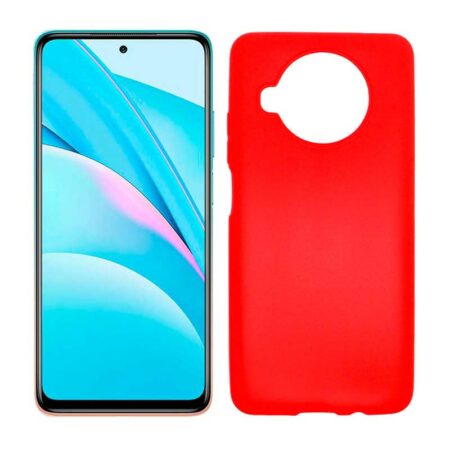 ✅Xiaomi Mi 10T Lite Funda Carcasa de Gel TPU Mate Roja