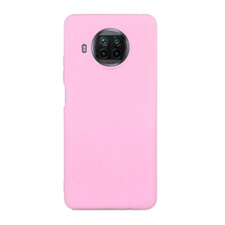 ✅Xiaomi Mi 10T Lite Funda Carcasa de Gel TPU Mate Rosa