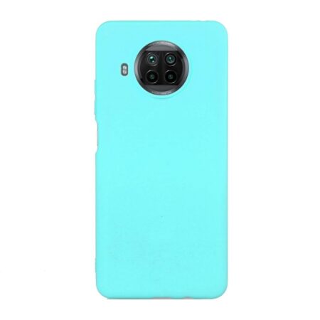 ✅Xiaomi Mi 10T Lite Funda Carcasa de Gel TPU Mate Turquesa
