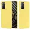 ✅Xiaomi Poco M3/Redmi 9T Funda Carcasa de Gel TPU Mate Amarilla