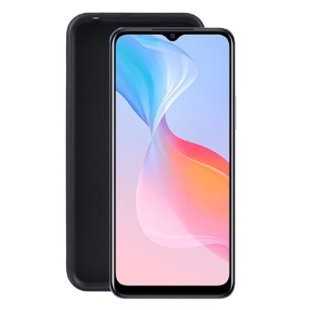 ✅Vivo Y30G Funda Carcasa de Gel TPU Mate Negra