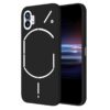 ✅Nothing Phone 1 Funda Carcasa de Gel TPU Mate Negra