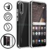 ✅Huawei P20 Funda Carcasa Doble Transparente con Protección Total 360º
