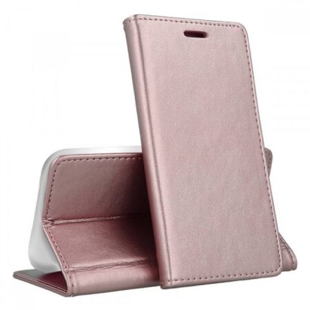 ✅Xiaomi Mi 10T Pro 5G Funda de Tapa Smart Magnetic Rosa Dorado